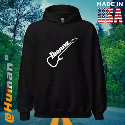 New Ibanez Guitars Logo Men's Hoodie Size S - 3XL Free Shipping • $55.01