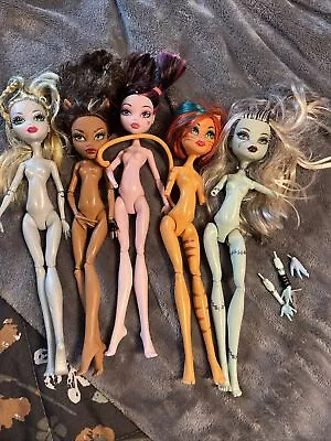 Monster High Doll Lot For Restoration 5 And Extras • $23.70