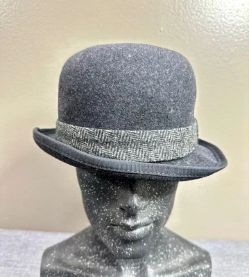 $24.99 • Buy Sold Out Style KANGOL Grey Estate Bowler 100% Wool Hat Size Large K5011HT