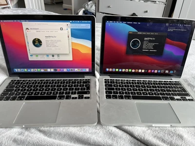 £51 • Buy 2X Faulty Apple MacBook Pro 13  (128GB+ 256gb SSD, Intel Core I5 5257U, 2.3 GHZ)