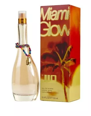 Jennifer Lopez Miami Glow EDT Spray 3.4 Oz / 100 Ml For Women In Sealed Box • $34.49