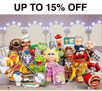 LEGO Muppets Minifigures 71033 | Pick Your Figure! | UP TO 15% OFF • £6.99