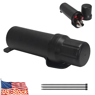 Motorcycle Off-Road Tool Tube Storage Canister Repair Tool Box Waterproof Black • $14.38