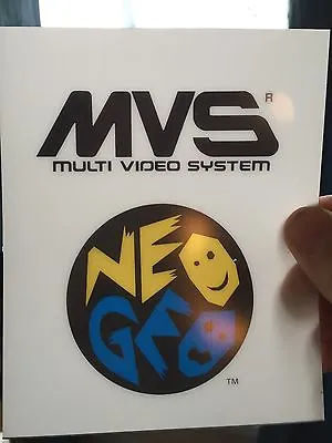Generic MVS Neo Geo Logo Mini Arcade Marquee • $9.95