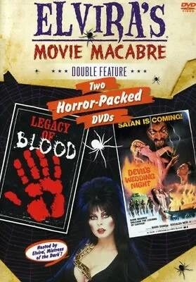 Elviras Movie Macabre: Legacy Of Blood DVD • $7.72