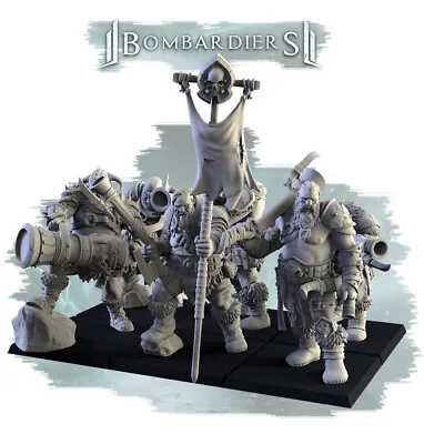 Ogre Bombardiers RPG Wargames RPG Fantasy DnD Monstrous Ogre Warrior Miniature • $63.90