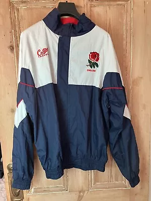 Rare England Cotton Traders Rugby Retro Jacket XL World Cup • £40