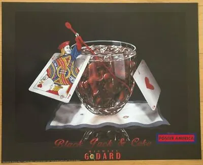 Michael Godard Black Jack And Coke Poster 24 X 30 • $48.46