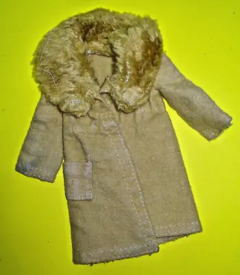 Vtg Barbie Mod BEST BUY 70s Doll Clothes FELT WINTER COAT 1973 8682 • $6.99