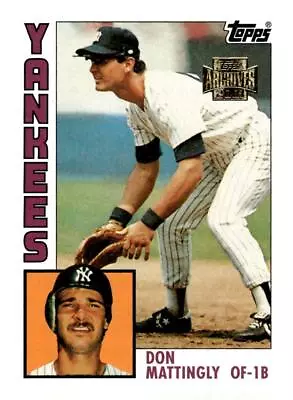 2001 Topps Archives #83 Don Mattingly Rookie Reprint New York Yankees • $3.75