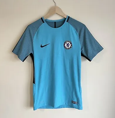 Chelsea Player Issue Pre-Match Training Shirt Jersey Aeroswift Nike Men's Size S • $45