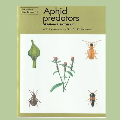 APHID PREDATORS Invertebrate Id Naturalists’ Handbooks Wildlife Field Guide • £9
