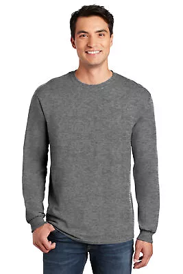 Gildan 5400 5.3 Oz Heavy Cotton Long Sleeve T-Shirt Blank Plain Tee S-3XL G5400 • $14.40