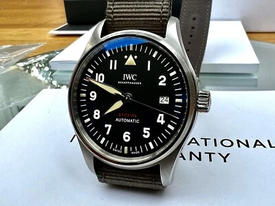 £3350 • Buy IWC Spitfire Pilot's Watch Men's 39mm  - IW326801 2021