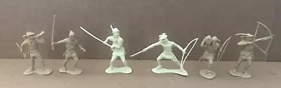 Vintage MARX Robin Hood Plastic Playset Figures Figurines 6pcs • $49.99