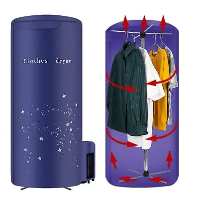 Clothes Dryer Portable Travel Mini 900W Dryer MachinePortable Dryer For • $61.61