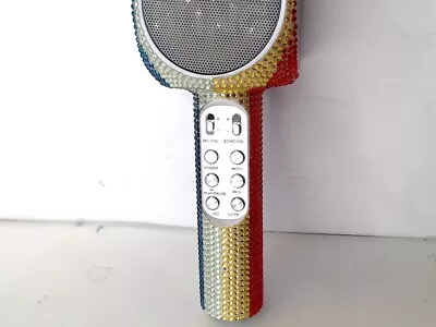 Sing-A-long Rainbow Bling Karaoke Bluetooth Microphone 10017703 • $25