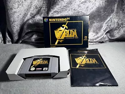 The Legend Of Zelda Ocarina Of Time N64 Nintendo 64 CIB Uk Pal Tested • £129.99