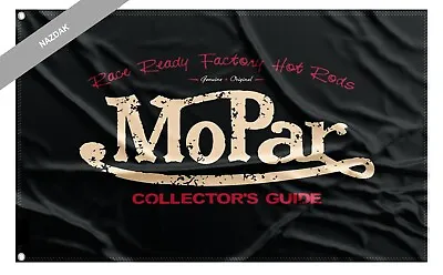 Mopar Flag (3x5 Ft) Race Ready Factory Hot Rods Collector's Guide • $16.99