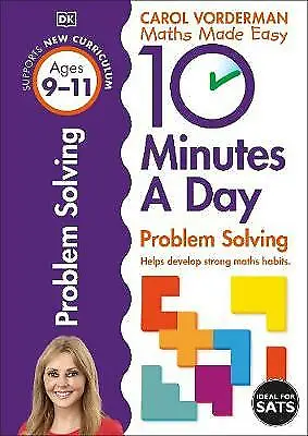 £6.33 • Buy 10 Minutes A Day Problem Solving Ages 9 By Carol Vorderman  NEW Book