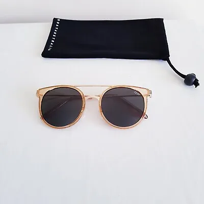$45 • Buy Authentic - Quay - Unisex - Combination - Gold Colour - Kandy Gram - Sunglasses