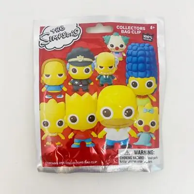 The Simpsons Collectors Figural 3D Bag Clip - YOU CHOOSE! • $7.48