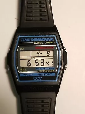 Vintage Timex Watch Marathon Digital New Battery • $25