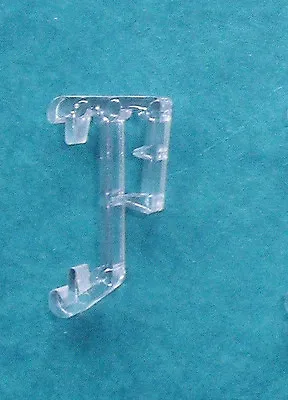 1 Inch Clear Valance Retainer Clips For Horizontal Wood Or Mini Blinds Qty 10 • $14.88