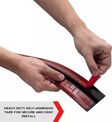 Jomak 4ft Heavy Duty Self-Adhesive Floor Cord Cover & Cable Protector • £10.99