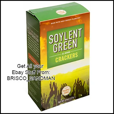 Fridge Fun Refrigerator Magnet SOYLENT GREEN MOVIE Crackers Box 70s Sci-Fi Retro • $4.25