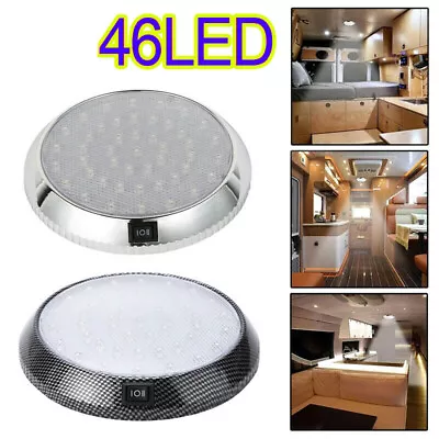 46 LED Ceiling Cabin Lights 12V Car Caravan Van Trailer Interior Super Brighness • £14.02