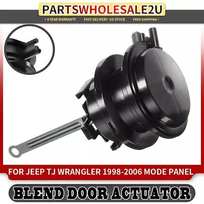 $17.47 • Buy Heater Air Door Actuator Vacuum Style For Jeep TJ Wrangler 98-06 Main 5073181AA
