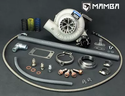 MAMBA 12-6 Oil-Cooled Top Mount Turbo For Nissan TD42 GQ TD05H-16G T3 V-Band • $1099