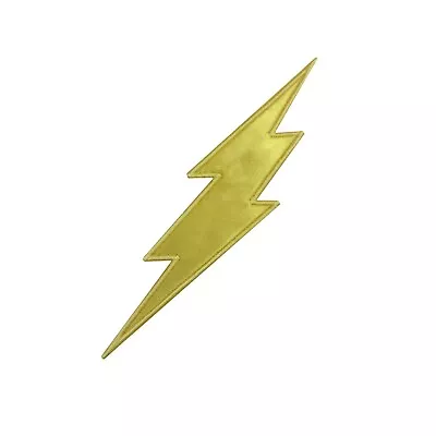 1 X Lightning Bolt Strike Cosplay Fancy Dress Patch Motif Sewing Trimming • £5.99