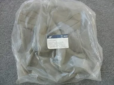 Saab 900 Tan Leather Front Seat Headrest Cover • $49.99