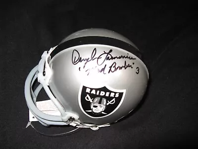 Daryle Lamonica Oakland Raiders Signed Mini Helmet O/S PSA • $85