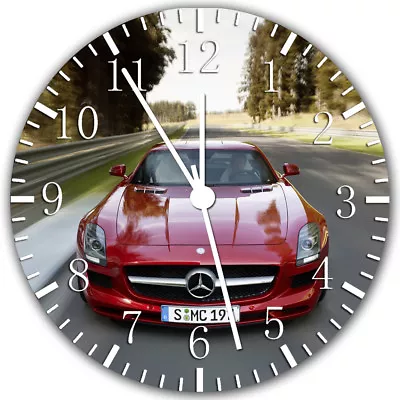 Mercedes SLS Frameless Borderless Wall Clock Nice For Gifts Or Decor W224 • $22.95