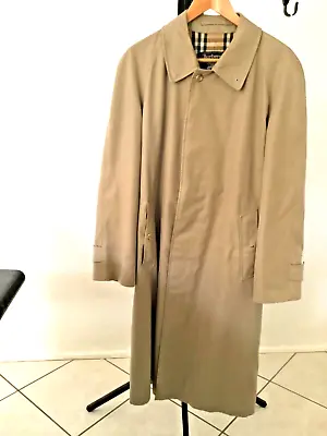 Genuine Burberry Camden Car Trench Coat Long Size 48 N.o.s. • $1600