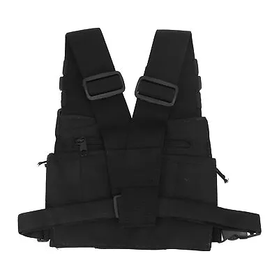 Multifunctional Chest Pack Front Chest Backpack Running Vest Bag For Men DB0 • $23.43