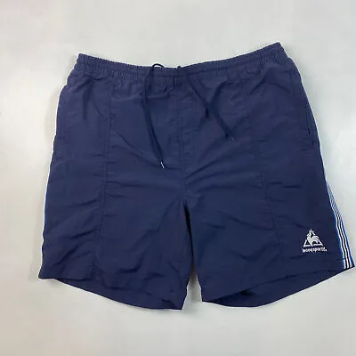 Blue Vintage Le Coq Sportif Swim Shorts  Size L • £12.95