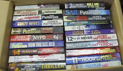 21 X James Patterson Bulk Lot - 1st To Die/14th Deadly Sin/Lucky 13/Deadly Cross • $99.95