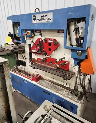 #10763: Mubea 110 Ton Hydraulic Ironworker • $21500