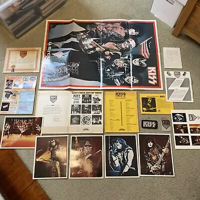 Kiss Army Kit  1977 Packed W/poster Aucoin Vintage Very Rare • $299.99