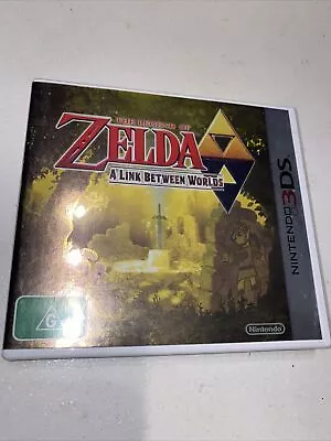 The Legend Of Zelda: A Link Between Worlds (Nintendo 3DS 2013) Manual Included • $44