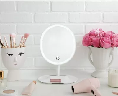 ThinkSpace Beauty Oval LED Lighted Edge Mirror. NIB • $7.50