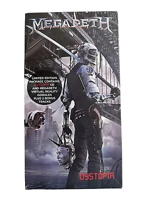 Megadeth Box Set Cd Dystopia (inc's Virtual Reality Goggles) (2016) • £24.99