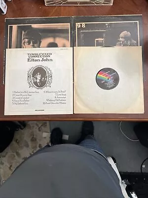 Elton John - Tumbleweed Connection Vinyl LP Record Album W/Book 1973 Gatefold • $9.99