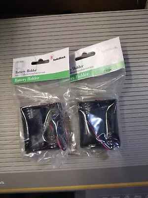 Two Packs Radio Shack 2  C  Battery Holder • $5.09