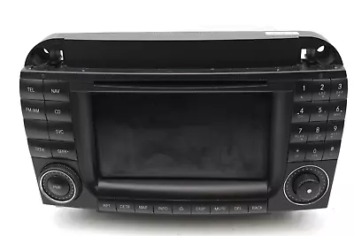 03-04 Mercedes W220 S AMG Navigation Command Head Radio Unit GPS CD A2208205989 • $189.99