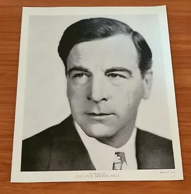 1930s Original Linen Textured Premium R95 Hollywood 8x10 Photo Milton Sills • $8.99